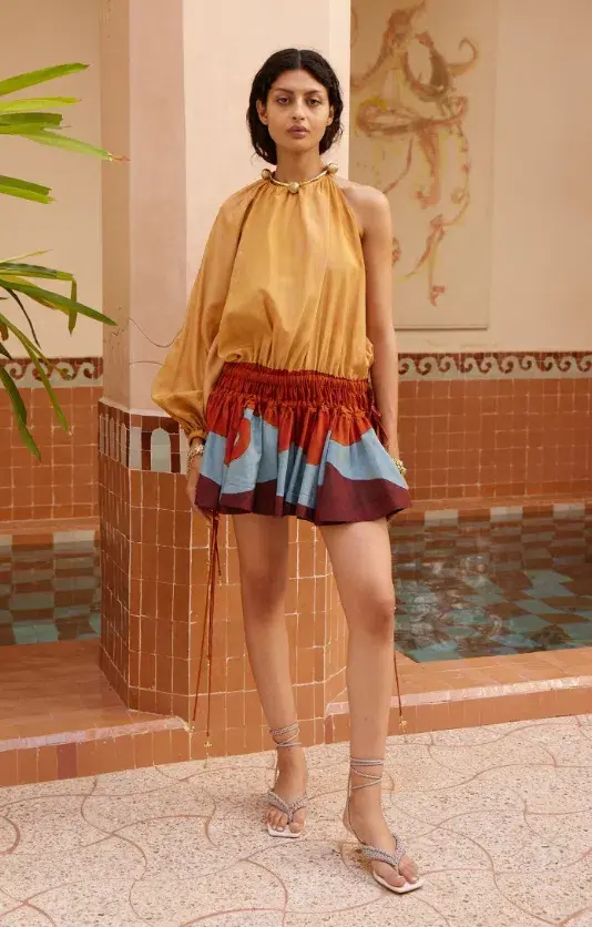 Alemais desert mini dress Size 10 - Image 1