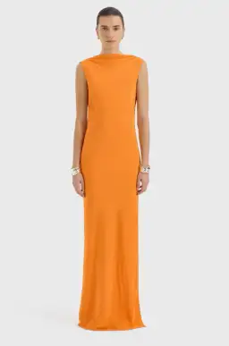 Sir Isla Cowl Back Gown Size 8 for rent on The Volte - image 1