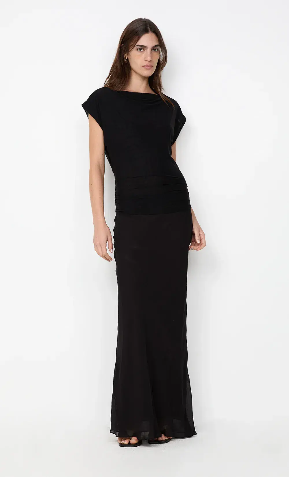 Bec + Bridge Jehnaya Asym Maxi Dress Size 6 for rent on The Volte - main image