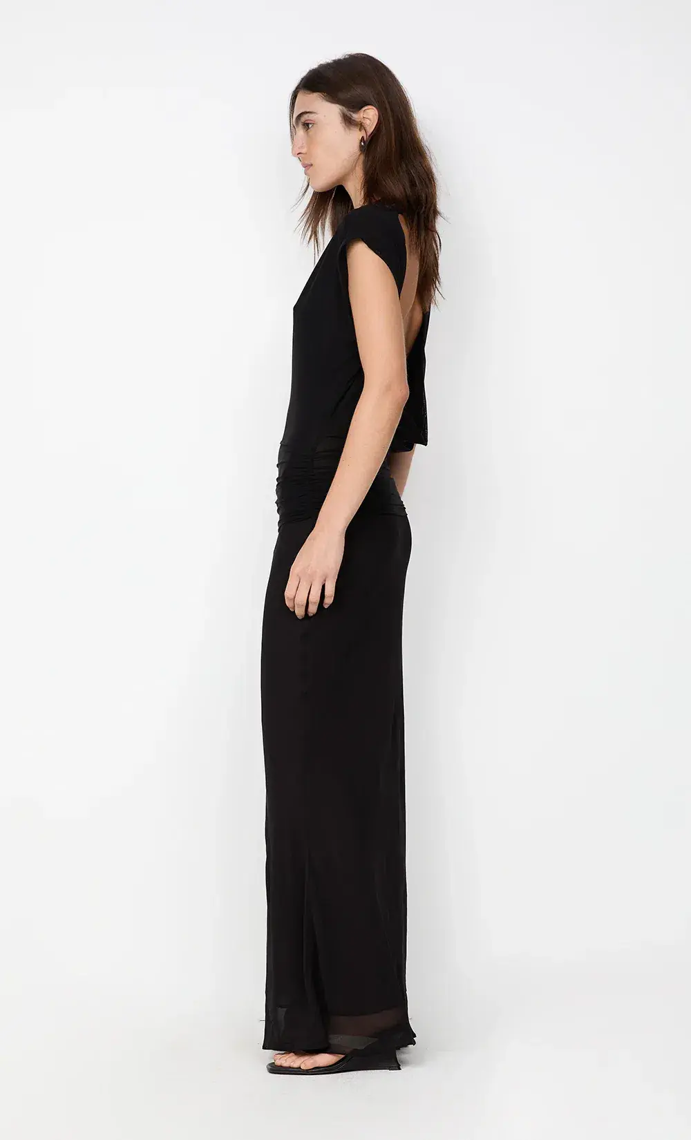 Bec + Bridge Jehnaya Asym Maxi Dress Size 6 for rent on The Volte - main image