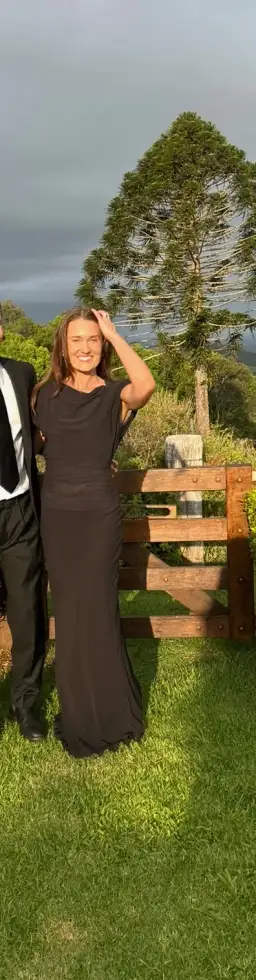 Bec + Bridge Jehnaya Asym Maxi Dress Size 6 for rent on The Volte - image 4