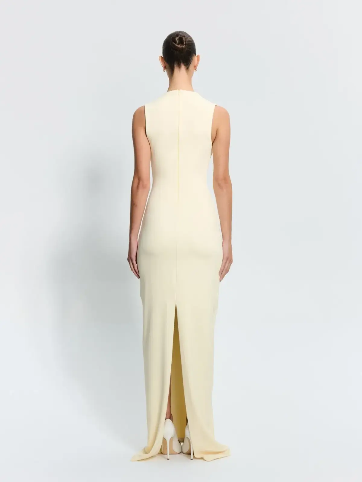 Effie Kats Bloom Gown - Lemon Size L - Image 2