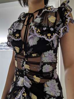 Alice McCall Floating Delicately Dress in Black size 4