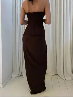 She is Olla Landon Gown Size 10 for rent on The Volte - image 2