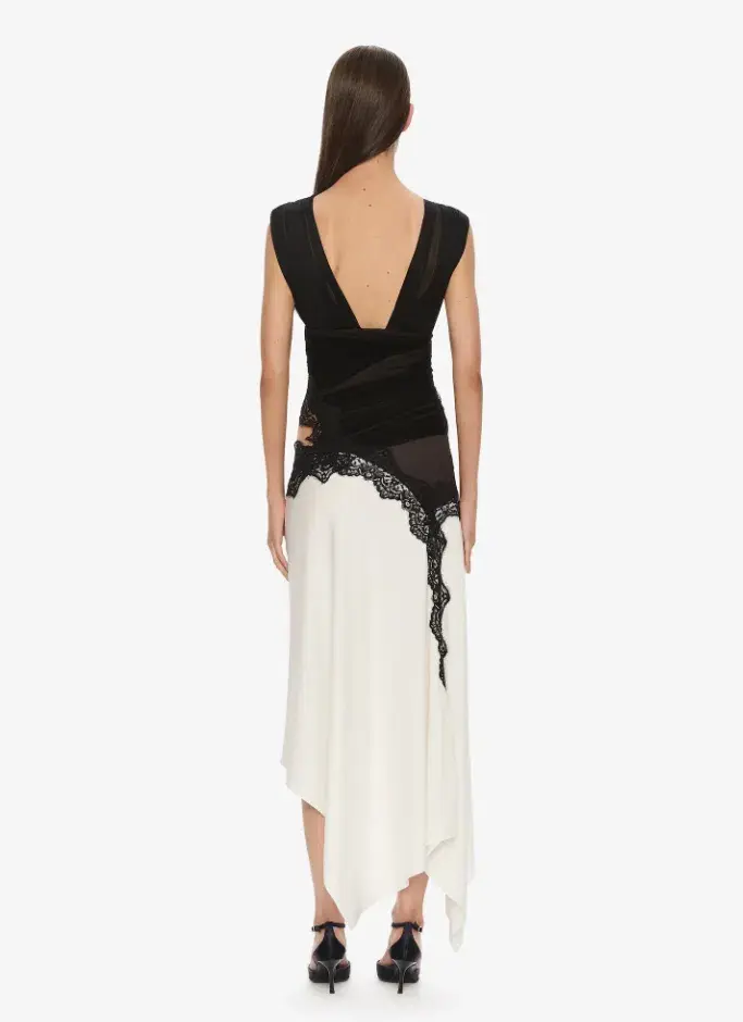 Christopher Esber Baile Wrapped Tulle Tank Dress Size 8 - Image 2
