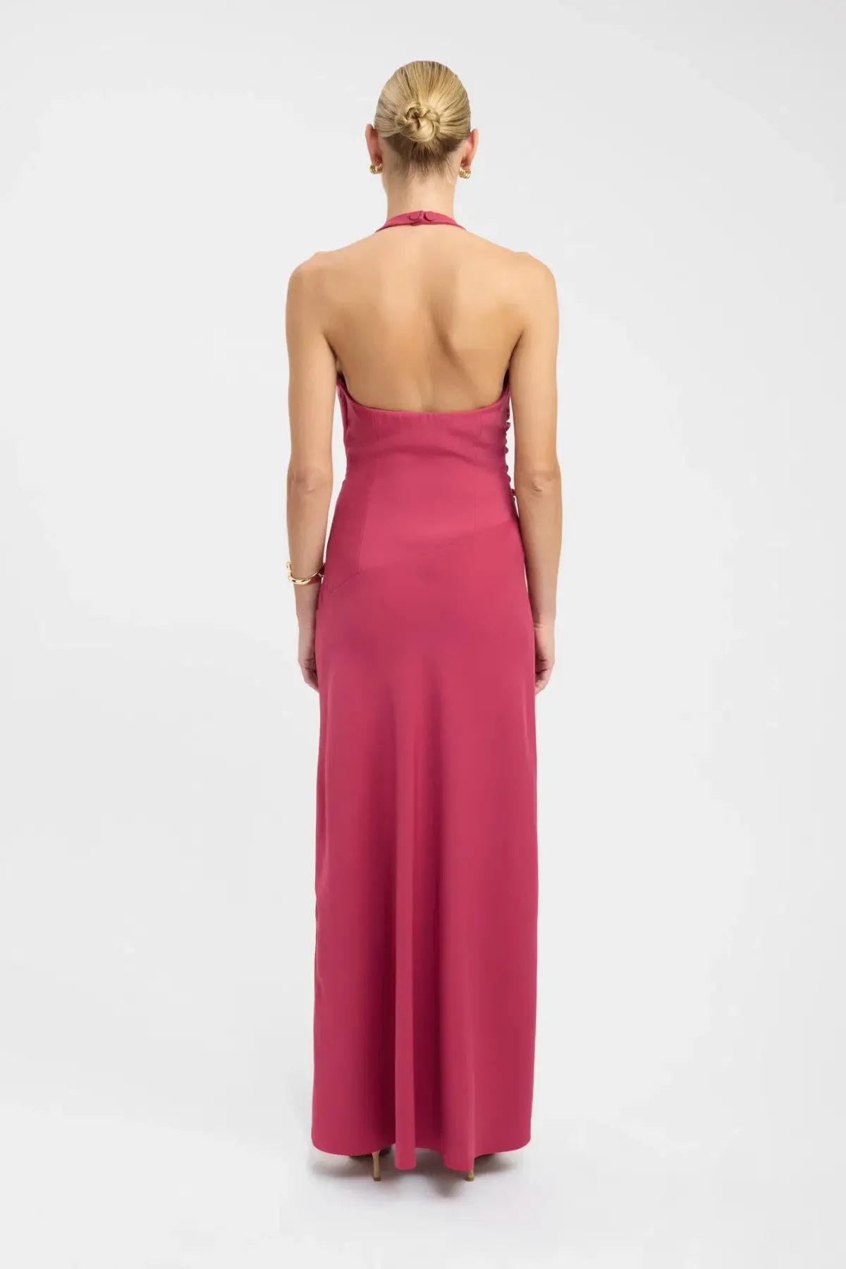 Kookai — Maria Halter Maxi Dress in Persian Red | Size 6 - Image 5