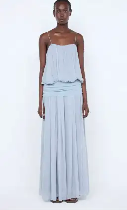 Bec & Bridge, Camille BLOUSON DRESS, Maxi, Cloud Blue, size 8 for rent on The Volte - image 1