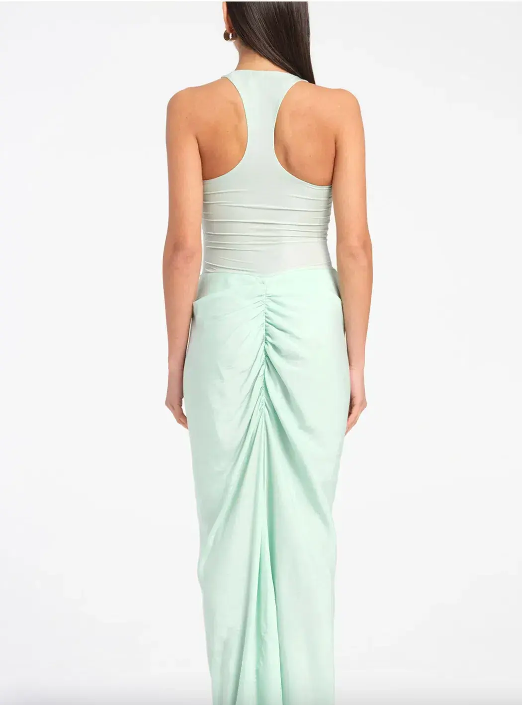 Benni, Jade Maxi Dress, Mint, Size 8 for rent on The Volte - main image