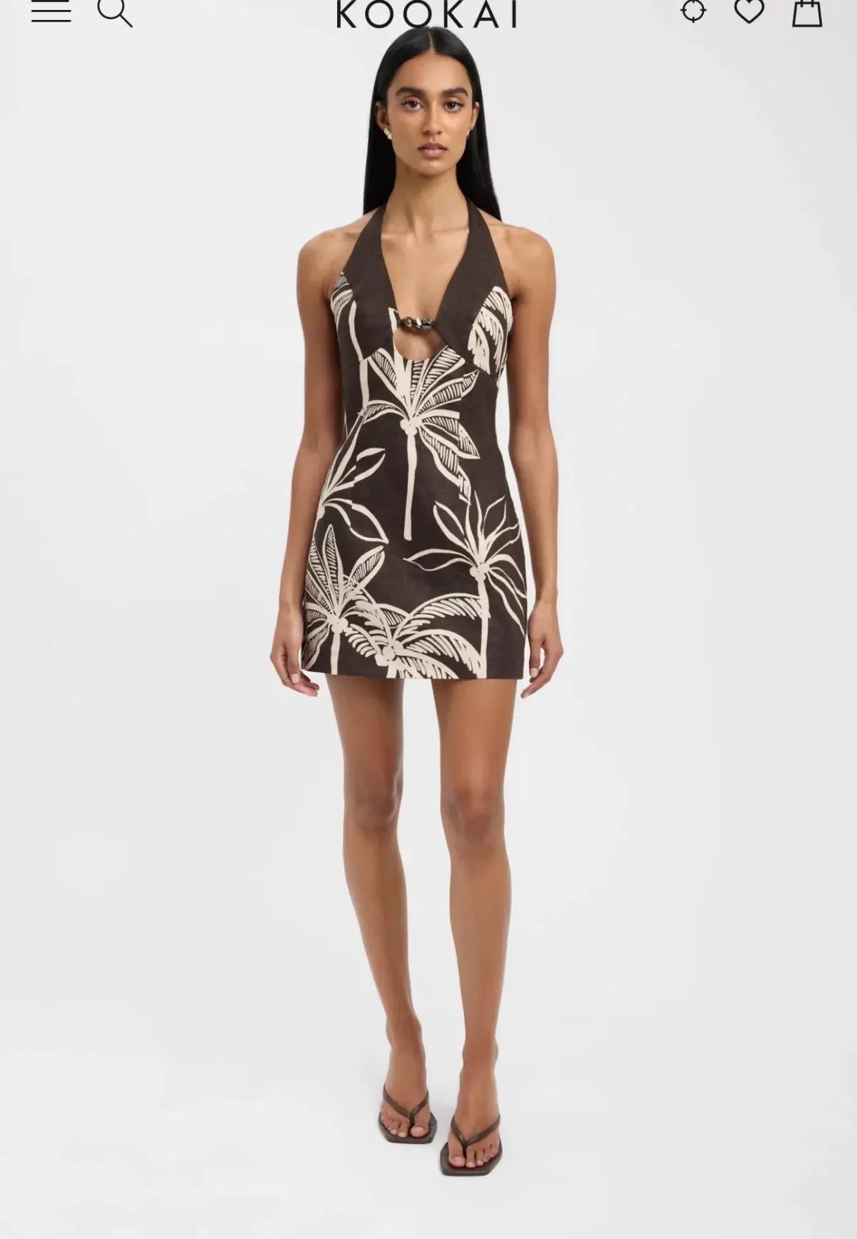 Kookai Palm Springs Bead Mini Dress - Image 2