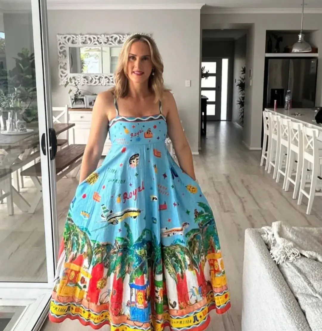 All Aboard Sundress Size 8 for rent on The Volte - main image