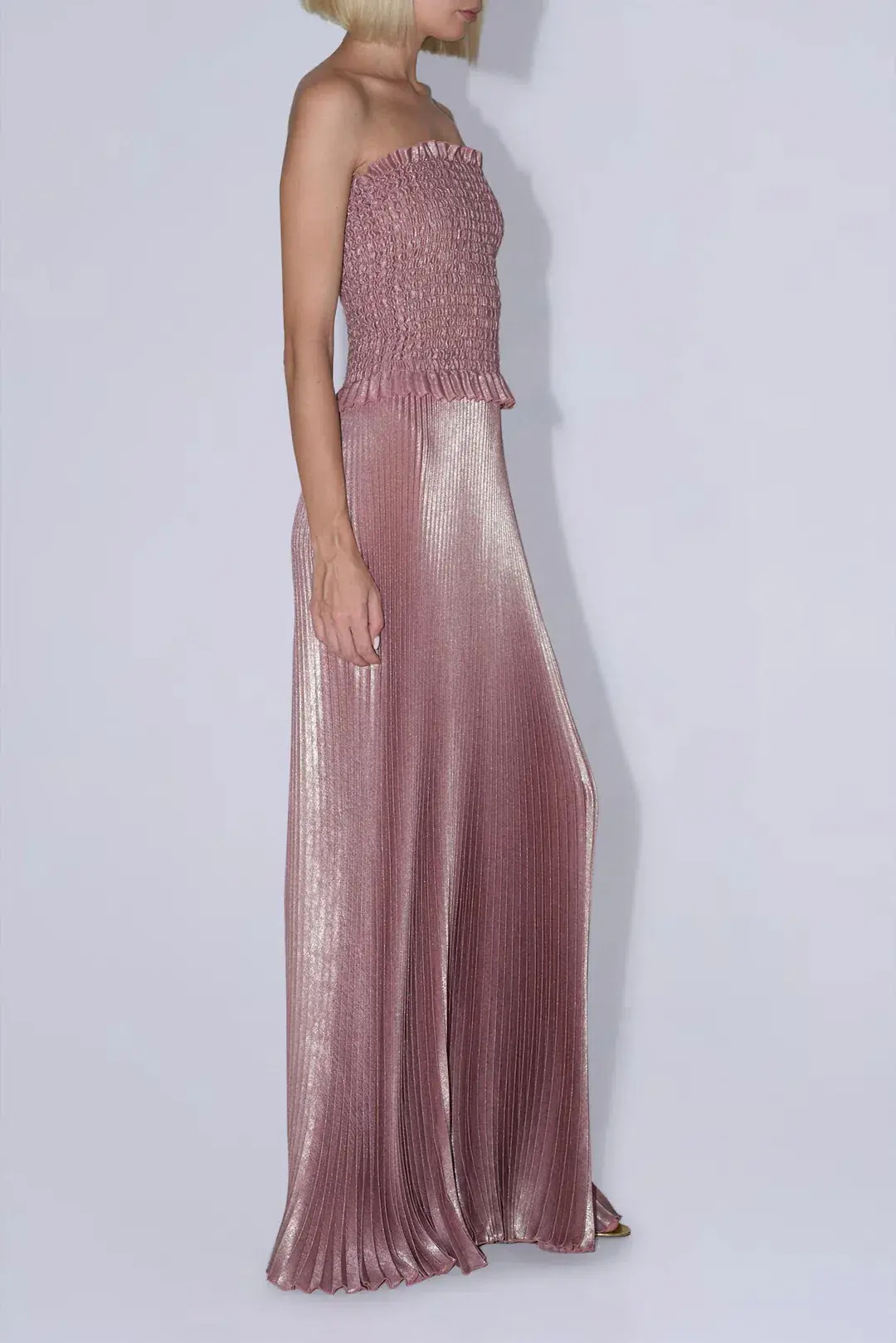 Maya Gown / Rose Quartz Shimmer / Size 10 - Image 2