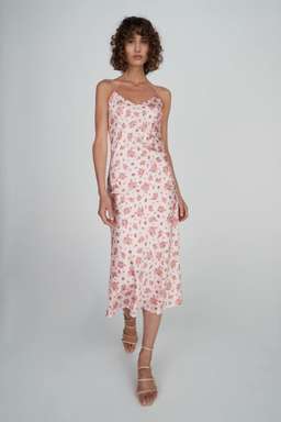 Hansen & Gretel Mimi Midi Dress Candy Floral Size 6 for rent on The Volte - image 1