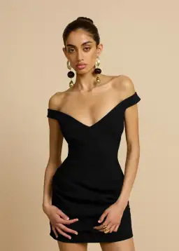 Arcina Ori Avery Mini Dress Black Size L / AU 12 for rent on The Volte - image 1