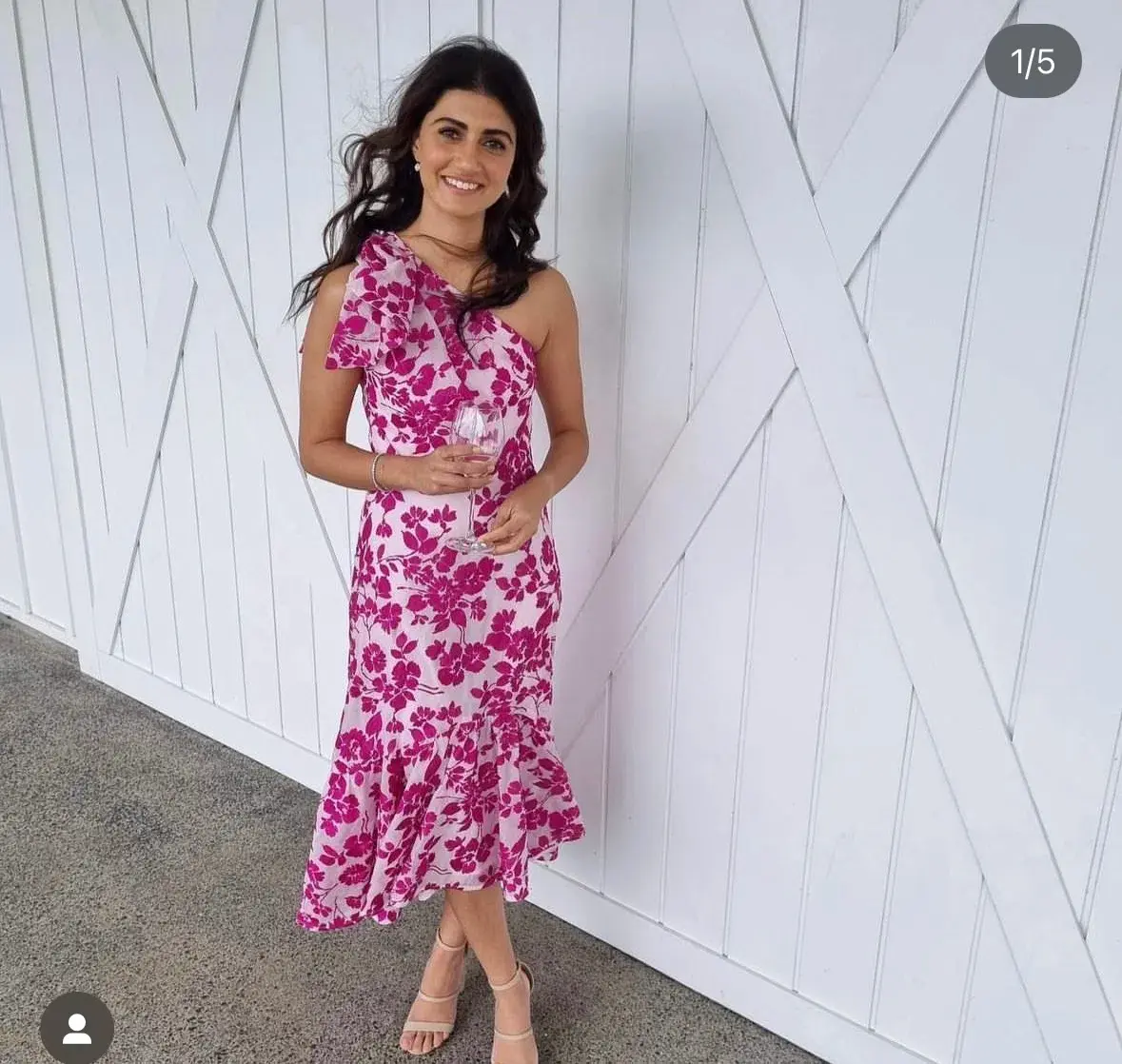 Talulah Les Saison Midi Dress Size: 8 - Image 3