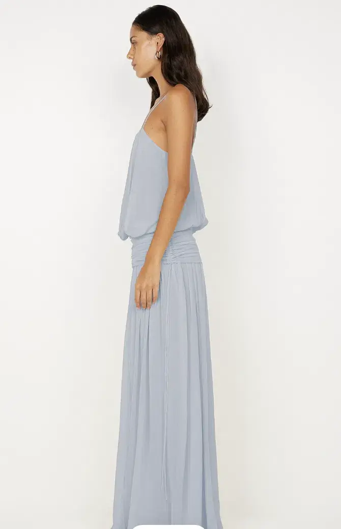 Bec & Bridge Camile Blouson Dress Cloud Blue - 10 for rent on The Volte - main image