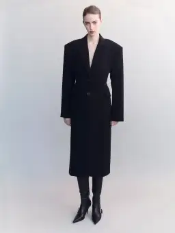 Courtney Zheng Carlijn Hourglass Coat for rent on The Volte - image 1