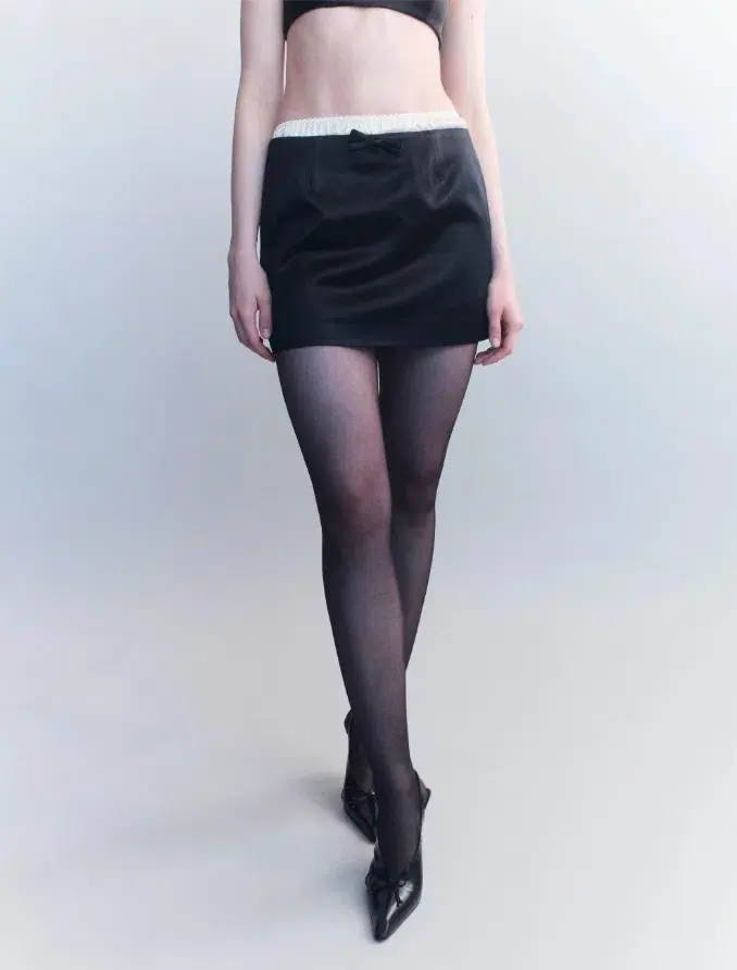 Courtney Zheng Irena Wool Silk Duchesse Mini Skirt for rent on The Volte - main image