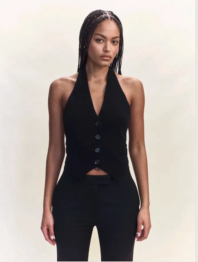 Sanne Scuba Belted Vest for rent on The Volte - main image