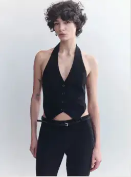 Sanne Scuba Belted Vest for rent on The Volte - image 2