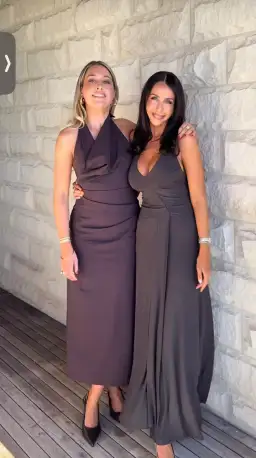 Bec and Bridge Greta Racerback Gown in Dark Chocolate Brown in Size 6 / xs au for rent on The Volte - image 6