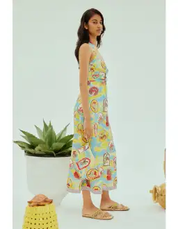 Alemais Emilio Midi Dress for rent on The Volte - image 2