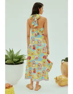 Alemais Emilio Midi Dress for rent on The Volte - image 3