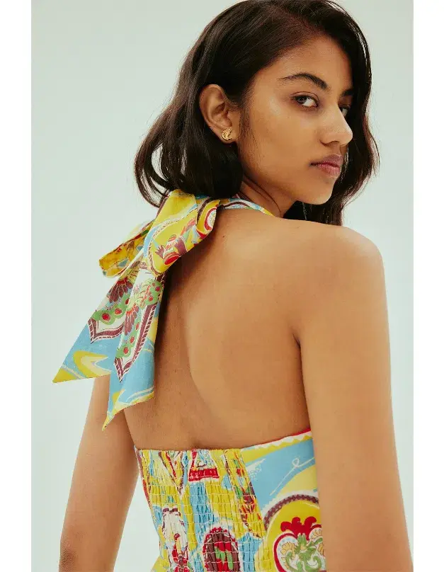 Alemais Emilio Midi Dress for rent on The Volte - main image