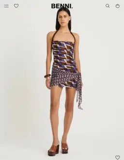 BENNI Marnie Mini Dress Size 8 for rent on The Volte - image 1