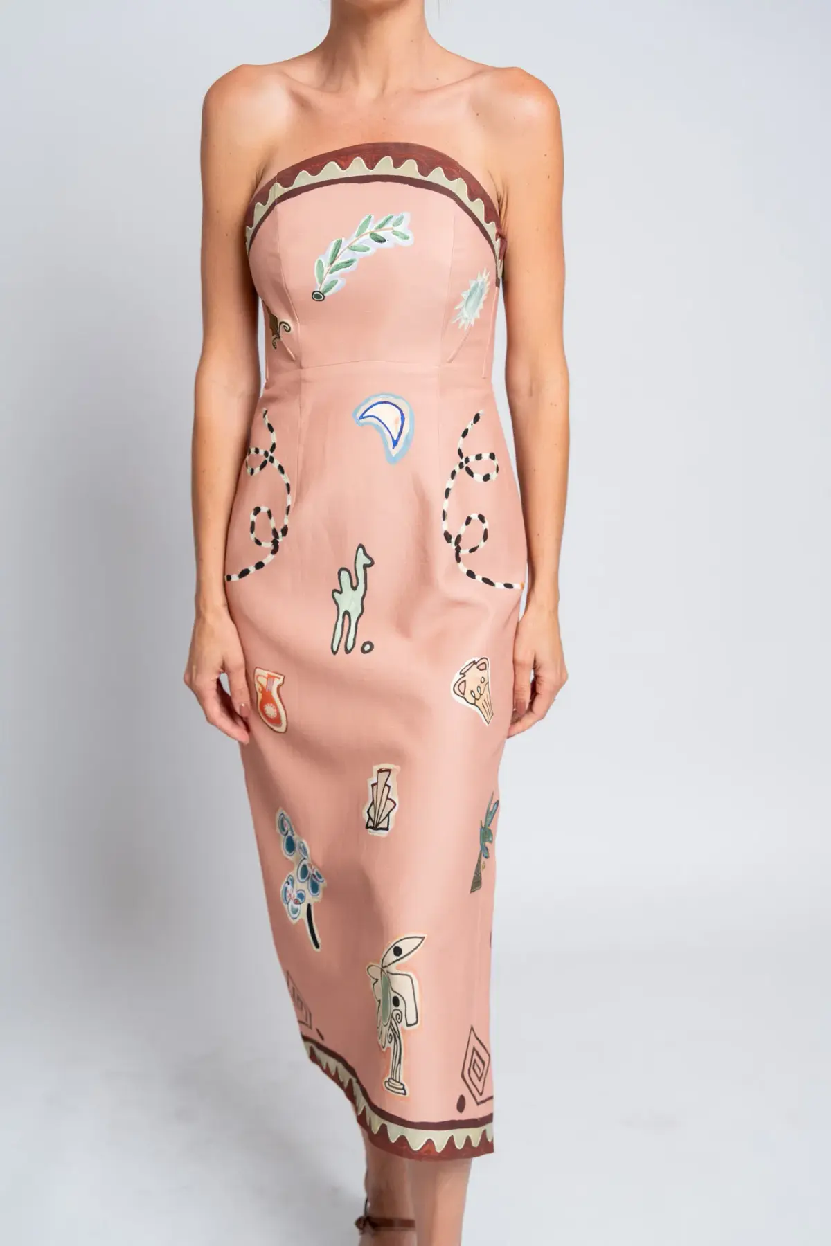 Alemais La. Sirena Exclusive- Laurence Midi Dress- 8 - Image 1