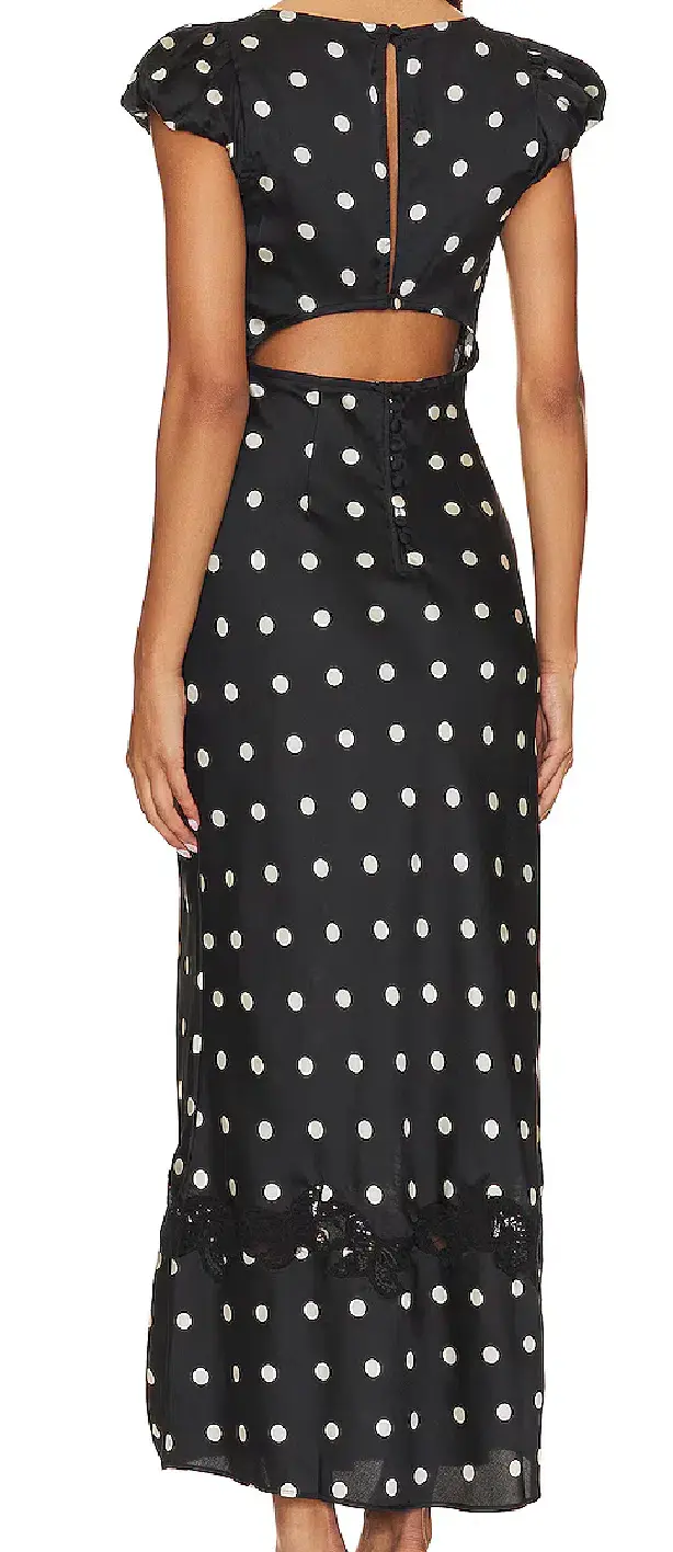 Butterfly Babe Midi Dress for rent on The Volte - main image