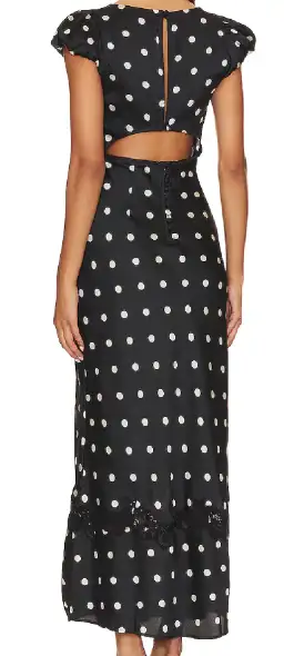 Butterfly Babe Midi Dress for rent on The Volte - image 4