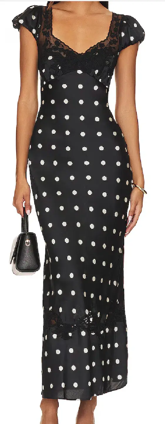 Butterfly Babe Midi Dress for rent on The Volte - main image