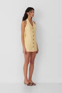 The Wolf Gang Irida Vest Dress / Butter / Size 14 for rent on The Volte - image 2