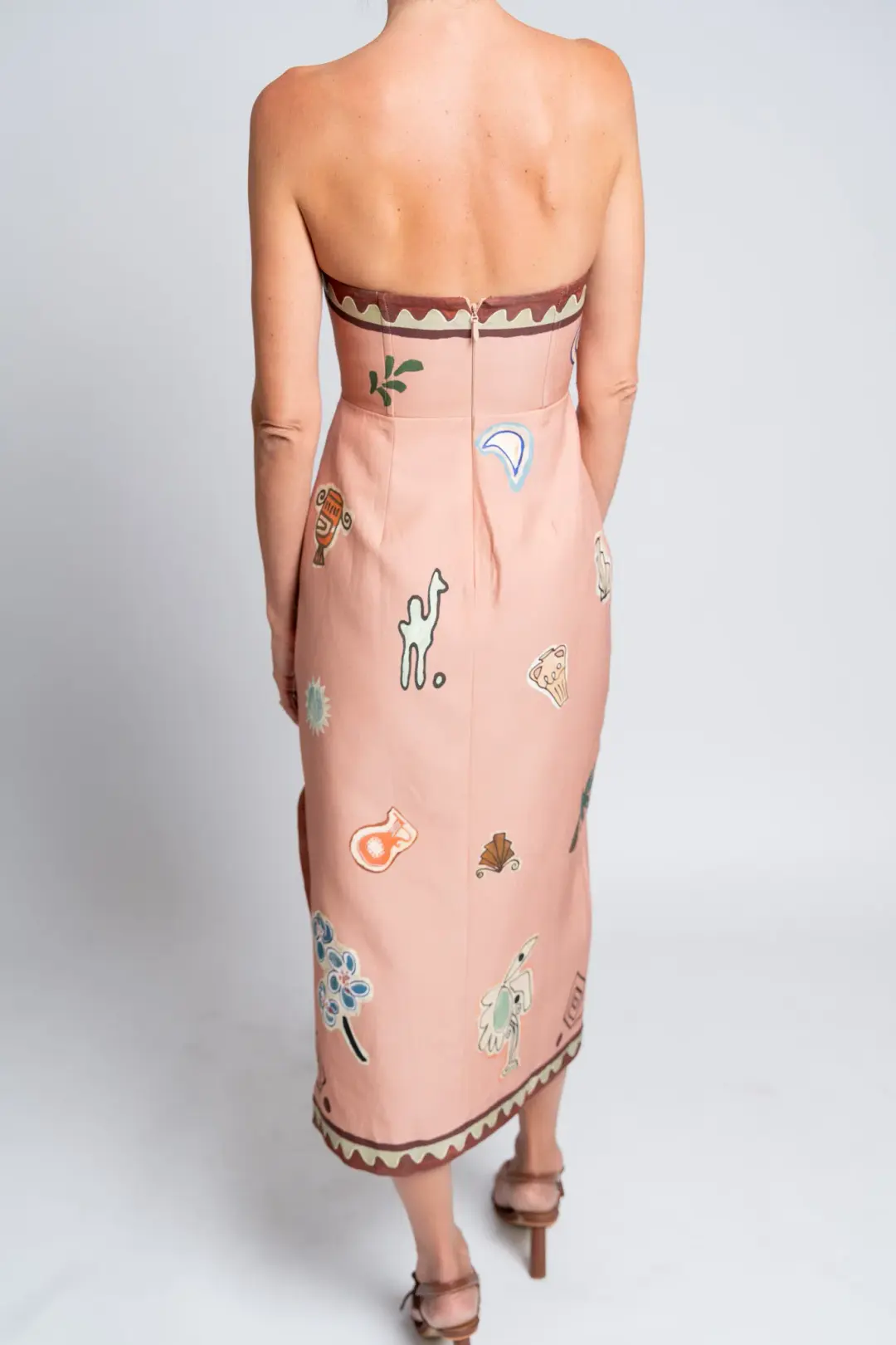 Alemais La. Sirena Exclusive- Laurence Midi Dress- 14 for rent on The Volte - main image