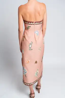 Alemais La. Sirena Exclusive- Laurence Midi Dress- 14 for rent on The Volte - image 5