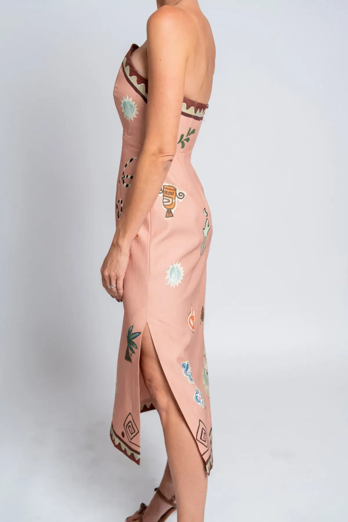 Alemais La. Sirena Exclusive- Laurence Midi Dress- 14 - Image 4