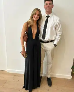 MISHA Jennifer Cupro Maxi Dress in Black Size Small / 8 AU for rent on The Volte - image 5