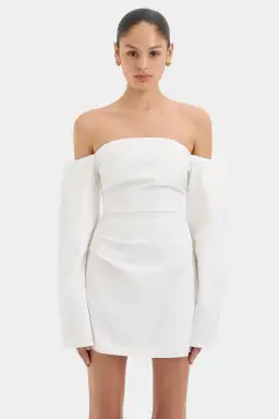 Sir- Martina Sleeved Mini Dress-3 for rent on The Volte - image 1