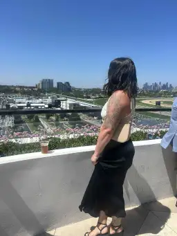 Bec + Bridge Abrielle lace maxi dress size 12-14 for rent on The Volte - image 2