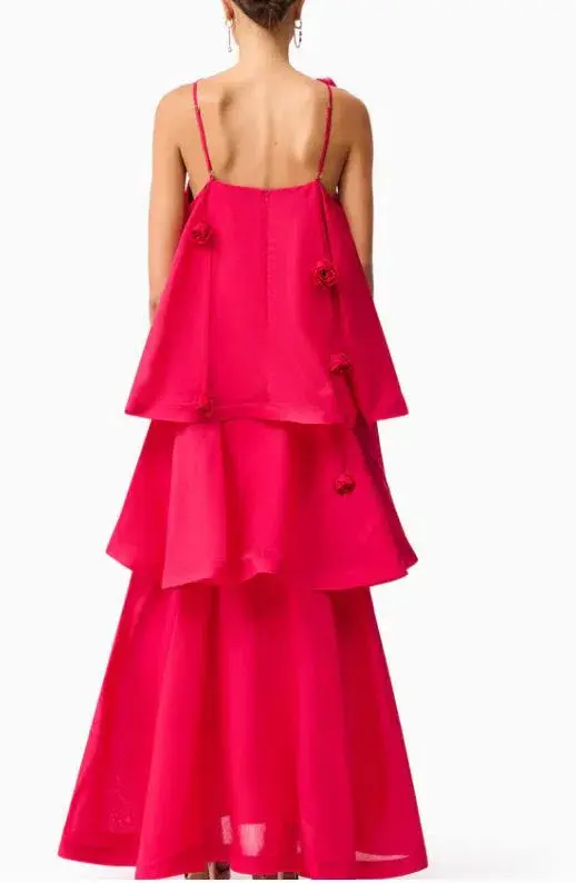 Elliatt Thalia Gown in Pink Size XS for rent on The Volte - main image