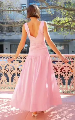 By Nicola Bowie Maxi Dress in Marshmellow - Size 8 - for rent on The Volte - image 3