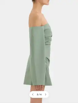 Sir Martina Sleeved Mini Dress for rent on The Volte - image 3