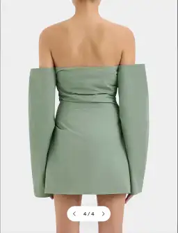 Sir Martina Sleeved Mini Dress for rent on The Volte - image 4