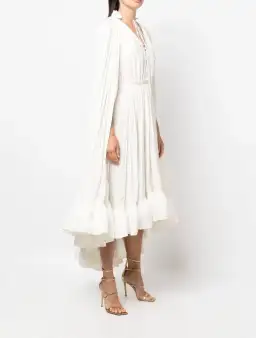 Lanvin CHARMEUSE MIDI DRESS size 46 /AU18 for rent on The Volte - image 3