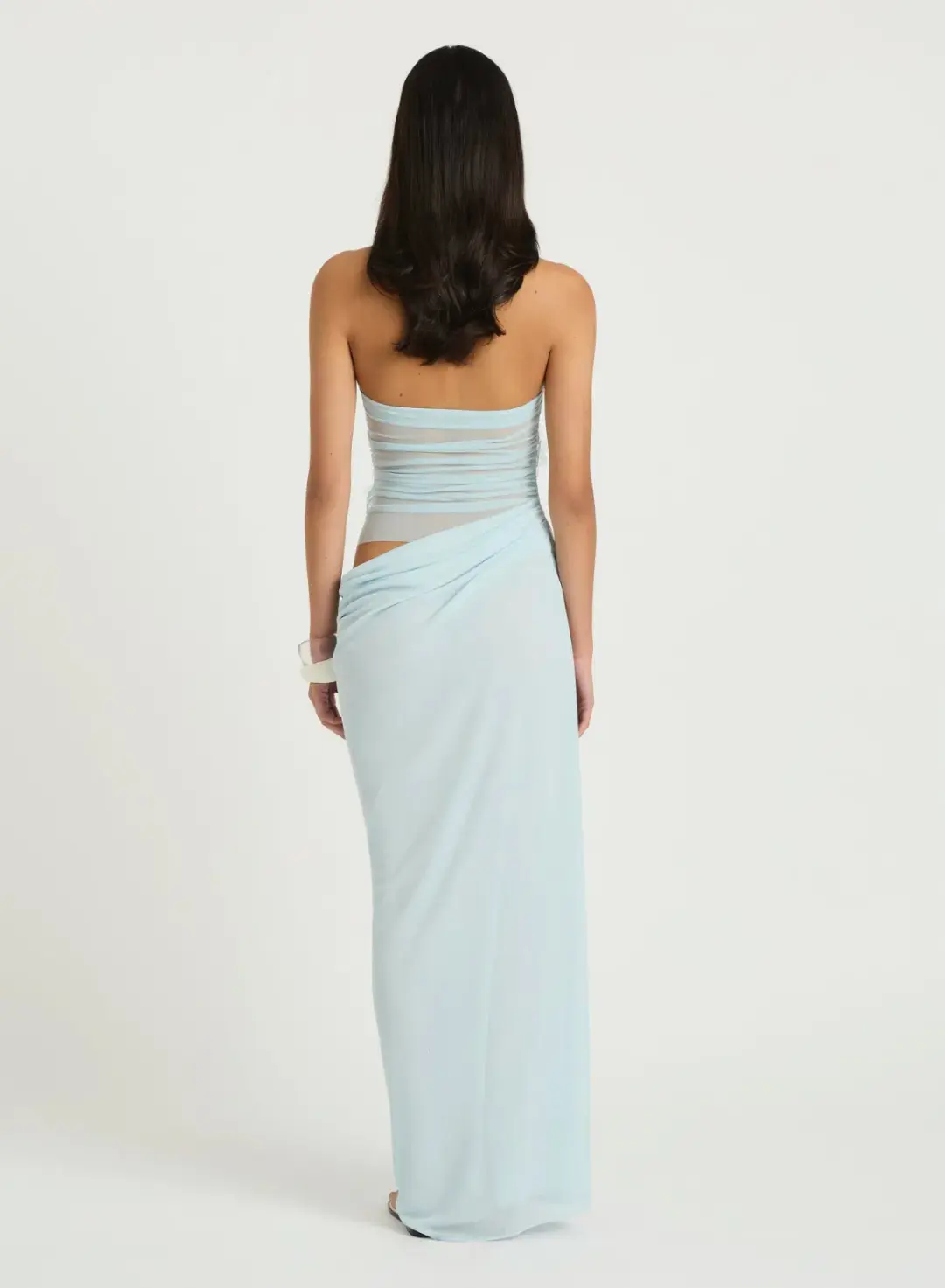 Benni Florence Maxi Dress in Fresh Mint Blue AU 6 for rent on The Volte - main image