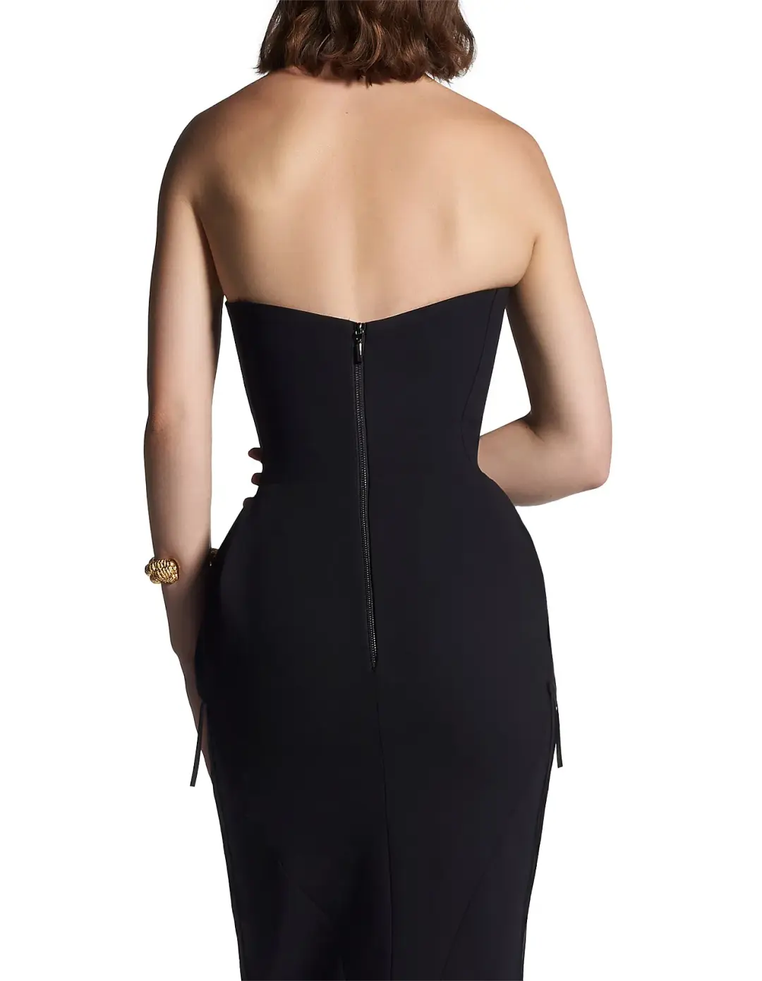 Pardon Fringe Cocktail Midi Dress for rent on The Volte - main image