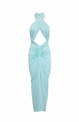 Pfeiffer Victoria maxi dress aqua size 12 L for rent on The Volte - image 2