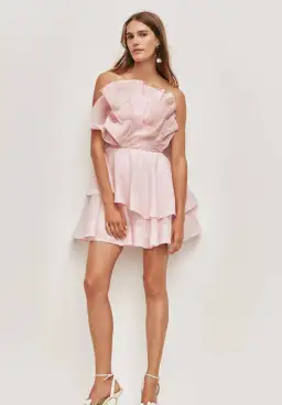 AJE SELESTIA MINI DRESS PINK for rent on The Volte - image 4
