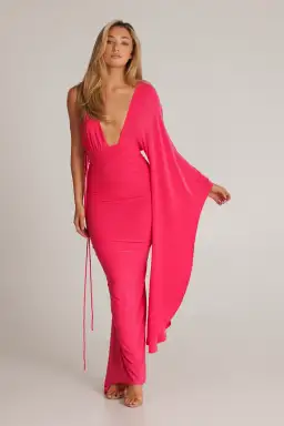 Athena Fuchscia dress for rent on The Volte - image 4