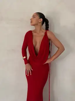 Emilia Red Dress for rent on The Volte - image 3